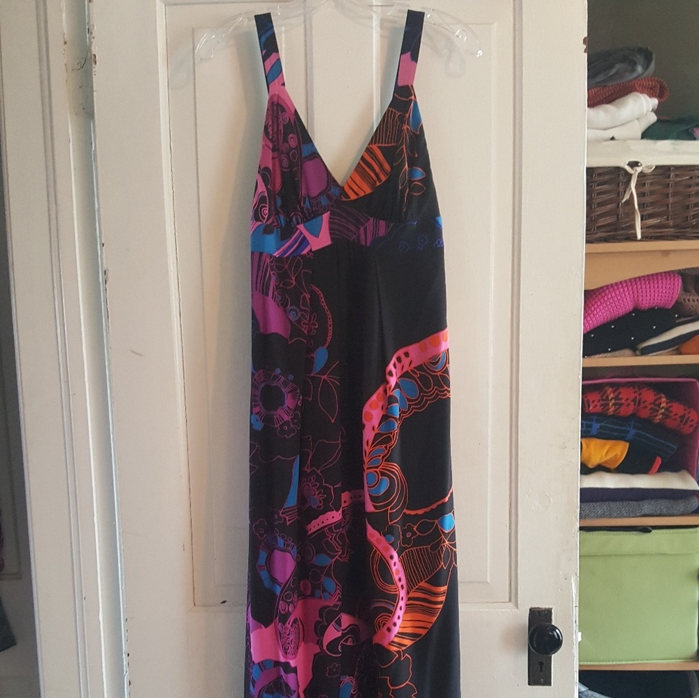 Tibi Silk Maxi Dress